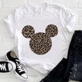 thumbnail image 1 of Disney Mickey Mouse Head Print T Shirt Woman Usa Harajuku Youthful Style Disneyland Clothes Aesthetic Fashion Female Tops TeeXL Gao Jinjia LED, 1 of 2
