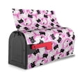 thumbnail image 3 of Goofa Pink Girl Halloween Pattern Mailbox Cover, Mailbox Decoration with Magnetic Strips for Standard and Large Mailboxes, Easy Installation, Durable and UV-Resistant-25.5x21 in, 3 of 8