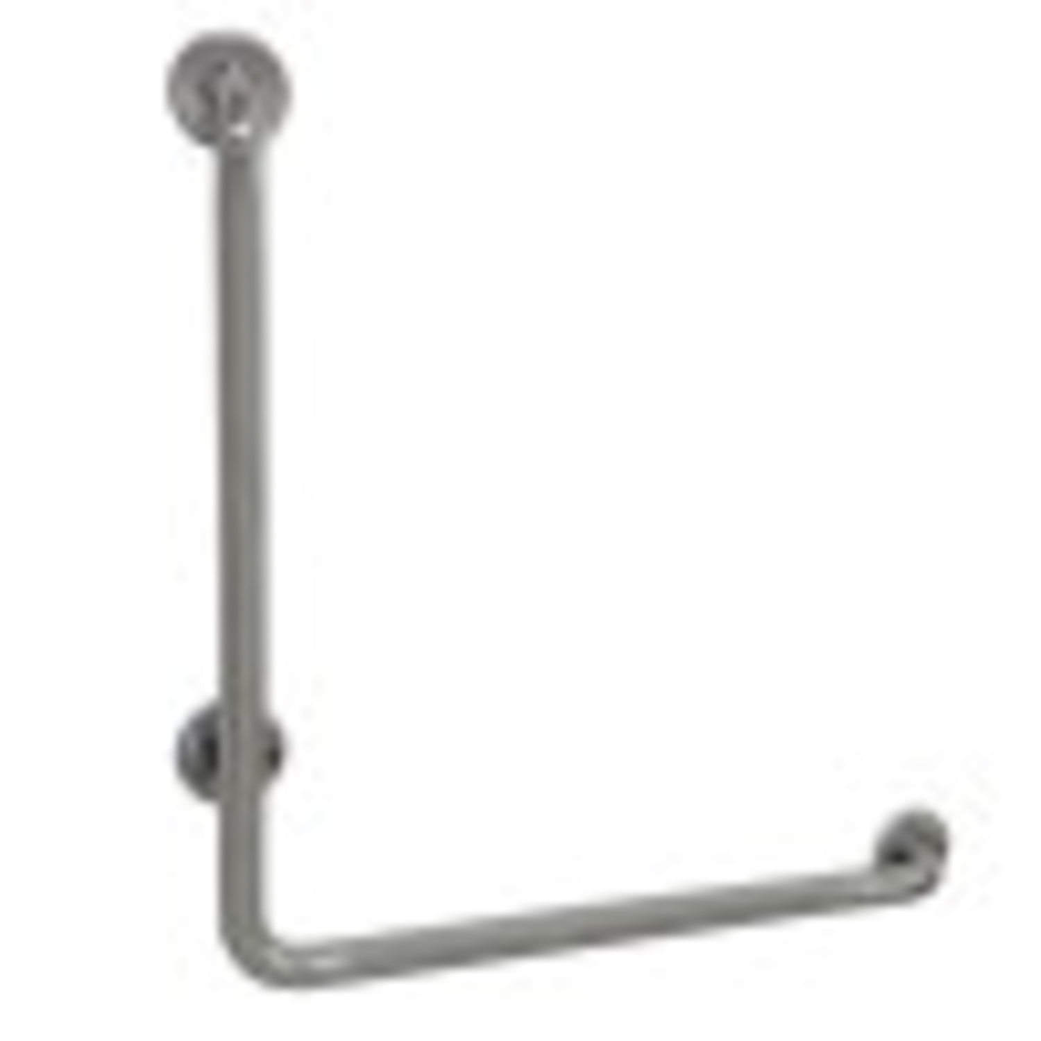Kingston Brass GBL1424CSR1 24"x 24" L-Shaped Grab Bar - Right Hand, Mirror