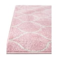 thumbnail image 6 of Unique Loom Trellis Frieze Collection Area Rug - Rounded (8' x 11' Rectangle Light Pink/Ivory), 6 of 7