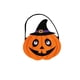 thumbnail image 1 of Bewildely Bolsas de dulces reutilizables con diseño de calabaza, pequeña cesta de azúcar hecha a mano, bolso de galletas para jardín de Kits de decoración para fiestas Tipo 1, 1 of 6