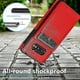 thumbnail image 5 of Funda de piel sintética estilo empresarial para Samsung S10 con tarjetero, función billetera, función atril y protección contra caídas s202412245095, 5 of 5