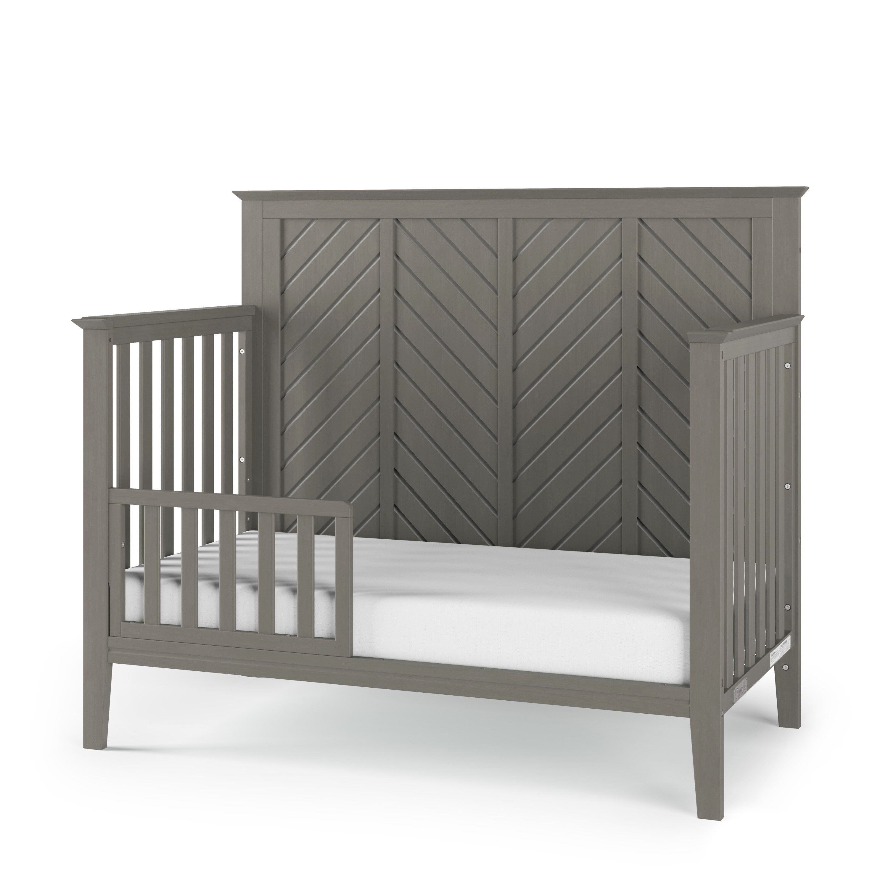 Child Craft Toddler Guard Rail F09501, Lunar Gray