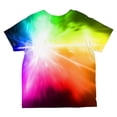 thumbnail image 2 of White Light Raver Rainbow All Over Toddler T Shirt Multi 6T, 2 of 2