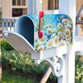 thumbnail image 5 of Floral Flower Daisy Decoration Mailbox Cover with Magnetic Strip Spring Summer Mailbox Wraps Post Letter Box Cover Standard Size 21" X 18" for Garden Outdoor Yard Decor, 5 of 6