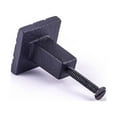 thumbnail image 3 of Renovators Supply Black Square Iron Cabinet Knob Pull Decorative Aztec Rust Resistant Vintage Metal Knobs for Kitchen Cabinet or Drawer Handles w/Screws, 3 of 6