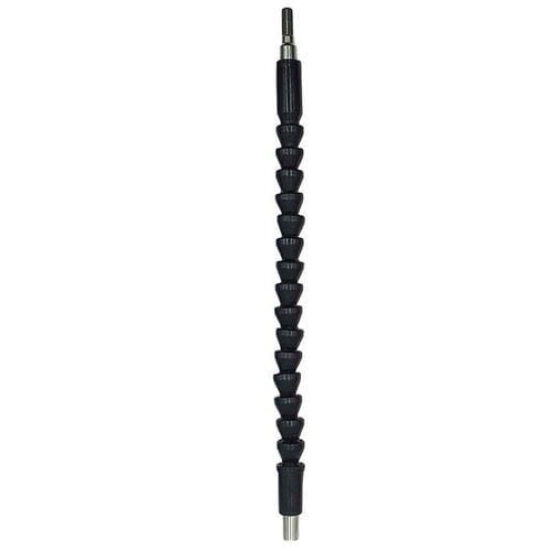 LZVXTYM 12-Pack 1/4" Hex Shank Bit Holders With Carabiner - Quick-Change Aluminum Extension Bars For Drill & Screwdriver Bits - View #5