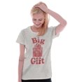 thumbnail image 4 of Funny Big Wrapped Christmas Present Womens Slim Fit Graphic Tee Brisco Brands S, 4 of 5