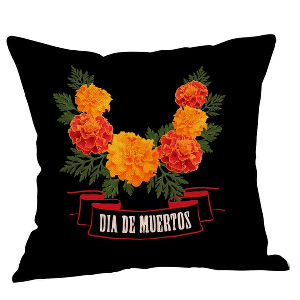 Xihbxyly Ofertas relámpago de hoy Liquidación Prime Decoración de Halloween Simulación Apliques Funda de almohada Sala de estar Sofá Fiesta