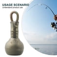 thumbnail image 3 of Carp Fishing Back Fishing Line Pike Back Secure Clip Weight Tackle, 3 of 10