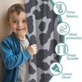thumbnail image 3 of Blackout Kids Curtains,Leopard Print Childrens Insulated Curtains Set Of 2,Bedroom Essentials,Toddler Room Decor 42"x54"(106x137cm), 3 of 4