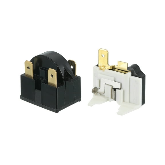 PTC Refrigerators Starter Relay 4.7 Ohm 3 Pin and 1/2HP Overload Protector
