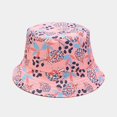 thumbnail image 4 of CoCopeaunts Mens Bucket Hats Colorful Pineapple Pattern Double-Sided Use Women Basin Hat Outdoor Travel Sunscreen Sun Caps, 4 of 8
