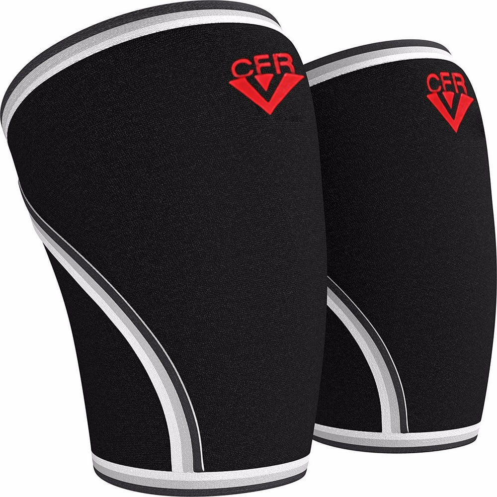 Knee Sleeves (1 Pair) Support & Compression for Weightlifting