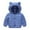 Blue A2, variant on Hrsba Fall and Winter Children's Down Jacket Kids Lightweight Long Sleeved Warm Outerwear for 1 to 6 Years Old Boys and Girls