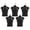 23.2*18.9in-Black, variant on Adjustable Height Clothing Model Props Female, Bust Dummy Mannequin Doll, Suede Model Display Stand, Clothing Store Clothes Display Model, (Black, 59.06-82.68 in)