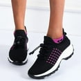 thumbnail image 2 of Women's Orthopedic Sneakers: Wide Width Stretchable Design with Breathable Cushioned Sole, 2 of 6