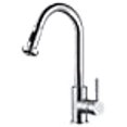 thumbnail image 3 of Dawn AB50 3316C Single-Lever Pull-Down Spray Sink Mixer, Chrome, 3 of 6