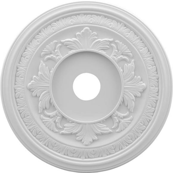 Médaille de Plafond en PVC Thermoformée 19 x 3,5 x 1 Po - 7,75 Po