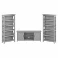 thumbnail image 1 of Key West TV Stand for 70 Inch TV w/ Bookcases in Cape Cod Gray - Engineered Wood, 1 of 7