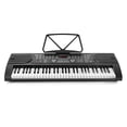 thumbnail image 2 of Hamzer Piano con teclado de 61 teclas con parlantes incorporados, soporte, banco, auriculares, micrófono y etiquetas para teclas - Juego de teclado musical electrónico para principiantes, 2 of 5