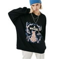 thumbnail image 2 of Niepce Inc Streetwear Graphic Sweatshirts For Men Casual Cotton Crewneck Pullover, 2 of 7