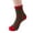 Green, variant on Lilgiuy Women's Christmas Socks Cartoon Red Green And Black Christmas Socks Medium Cotton Socks for Work Office Business