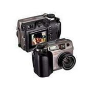 Olympus CAMEDIA C-3000ZOOM - Digital camera - compact - 3.3 MP - 3x optical zoom - black, metallic silver