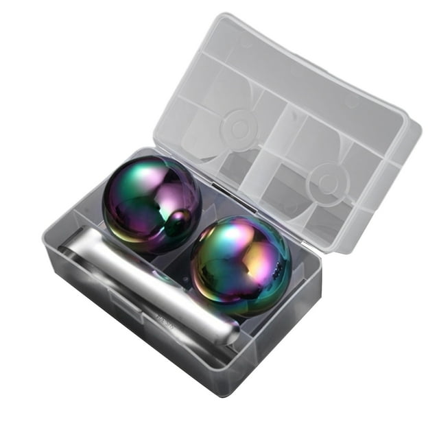 Set Stainless Steel Metal Ice Cubes Reusable Cooler Round Ice Set Ideal for Bars and Beverage Enthusiasts