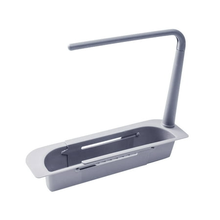 

Meizhencang Storage Rack Retractable Water-drainage Plastic Sturdy Simple Installation Drain Basket Kitchen Accessories
