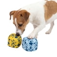 thumbnail image 2 of One Paw, 2-Pack Floating Splash Balls for Dogs, Blue and Yellow, Water Activity, Adults, Infants, 2 of 6