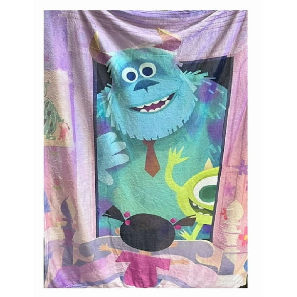 Exclusiva! Cobija Frazada Ultra Suave Monsters Inc
