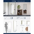 thumbnail image 5 of espejo decorativo rectangular con marco color champagne 46x156 cm, 5 of 5