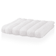thumbnail image 1 of Bouclair White Ribbed Washcloth 12x12 in (30x30 cm), 1 of 4