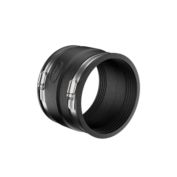 Acoplamiento de tuberías Fernco P1051-44 de 4 pulgadas para tuberías de PVC flexible