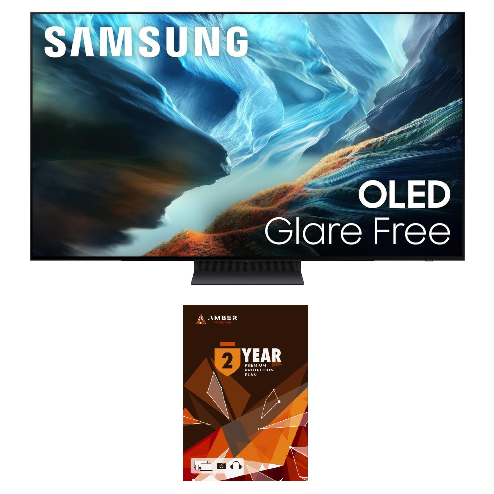 Samsung QN83S90HAEXZA 83 Inch S90H Series OLED 4K UHD Smart Vision AI TV with a 2 Year Amber Protection Plan (2026)