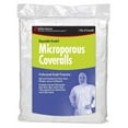 thumbnail image 2 of Buffalo Industries (68254) Professional Grade Hooded Microporous Disposable Coverall Size Large Pack of 1 - Protect from Resins Paints Sanding Dust Zippered Front Elastic Wrists Ankles Waist, 2 of 2