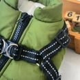 thumbnail image 6 of Pet Dogs Warm Clothes Waterproof Small Big Dog Jacket Autumn Winter Pet Dog Skiing Coat Clothing With Harness Chest Strap, 6 of 8