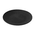 thumbnail image 2 of Xecvkr Plastic Dinner Plates Plastic Plate for Household Use Stylish Round Serving Plate for Everyday Meals Family Dining and Table Display,7.68in Black, 2 of 7