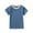 Grayish Blue, variant on Esaierr Girls Boys Cotton T-Shirt Solid Colours Summer Short Sleeve Tees Tops 2-6 Years Comfortable Crewneck Bottom Shirt for Toddler Kids