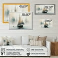 thumbnail image 4 of Designart Sailboat Anchored Canvas Wall Art, 4 of 5