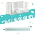 thumbnail image 7 of Sleepah 6" Crib Mattress Dual Sided Cooling Memory Foam for Babies & Toddlers Standard Sized Cribs (Blue), 7 of 7