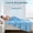 Light Blue-120cm*150cm, variant on 1 PC Summer Ultrasonic Cooling Blanket, Breathable Temperature Reducing Air Conditioning Quilt, Washable Household Nap Throw Blanket for Heat Sensitive People,Purple,Throw