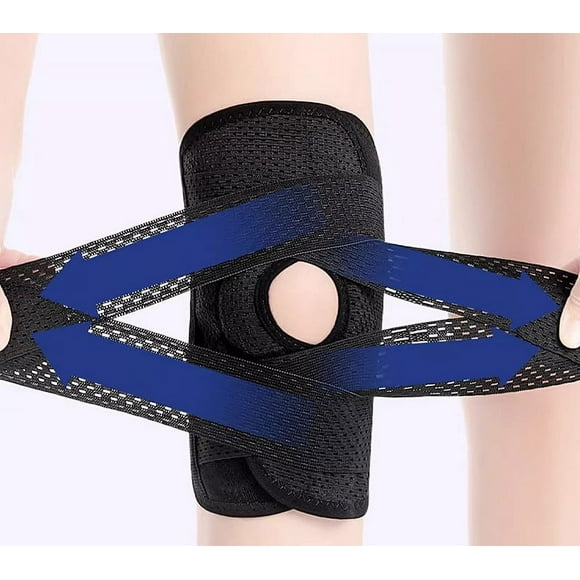 Janrevotw 1 Adjustable Knee Brace For Men And Women, Breathable Compression Knee Brace With Lateral Stabilizer For Meniscus Tear Knee Pain, Acl Medial Collateral Ligament Arthritis Injury Recovery