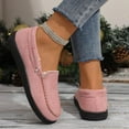 thumbnail image 6 of Comfortable Women’s Winter Moccasins Plus Velvet Warm Round Toe Slip-On Casual Low-Top Shoes for Indoor and Outdoor Use, 6 of 9