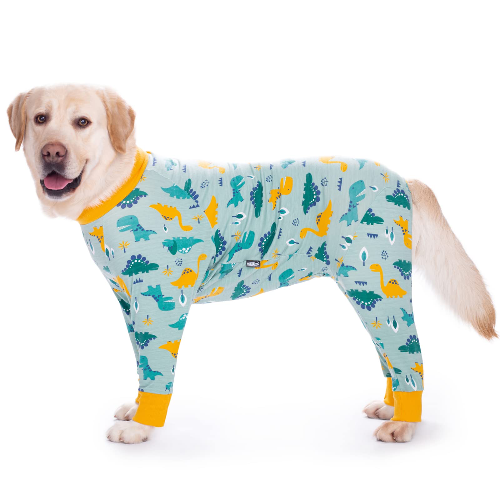 Large Dog Pajamas Jumpsuit, Dog Onesie Recovery Suit After Surgery Full