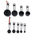 thumbnail image 3 of WHAMVOX  9 Pcs Stainless Rice Spoon Multi-purpose Scoop Spoons Baking Teaspoon Measure Black, 3 of 8