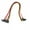 30cm, variant on 90 Degree  22P SATA 7+15P 22pin to SH 2.0 4pin Power Right Angled   HDD Hard Disk High Speed Computer Data  Cable
