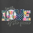 thumbnail image 2 of For the Love of the Game Sports Unisex Crewneck Graphic Sweatshirt, Charcoal, Medium, 2 of 5