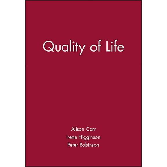 Quality of Life, (Paperback)